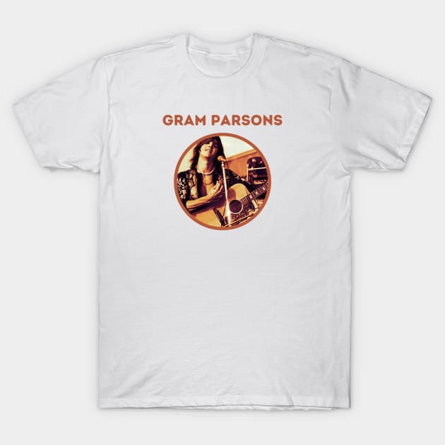 gram parson ll red light T-Shirt by claudia awes